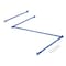 Vestil Blue Steel Standard Cantilever Brace Set 4"W x 35"L x 95"H, PR SB-C-10-36 - alternate 1